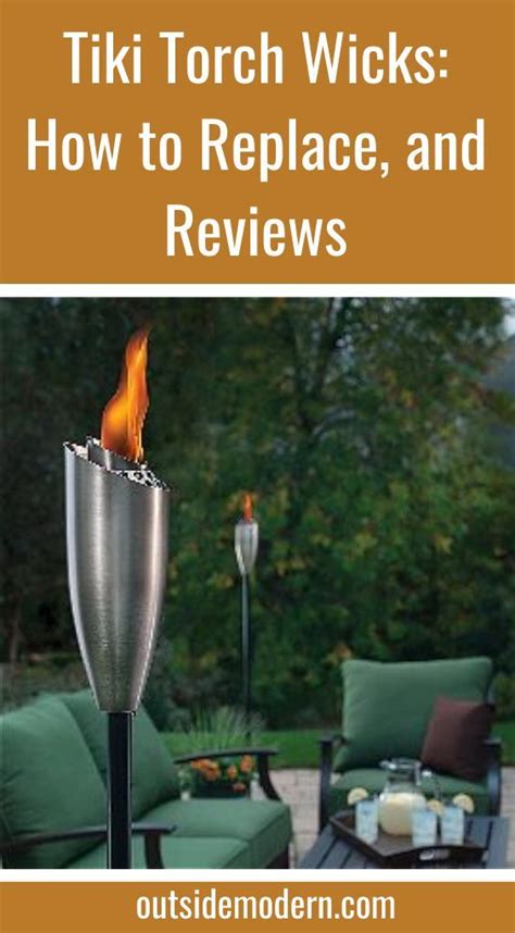 When To Replace Wick In Tiki Torch
