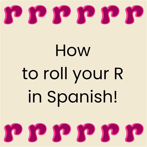 Best and easiest way to roll your "r" in Spanish Lingoda
