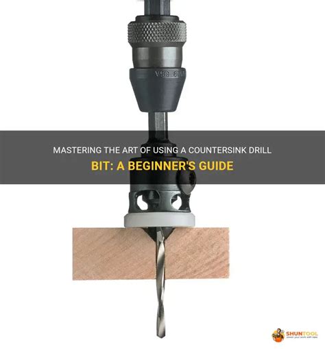 When To Use A Countersink Drill Bit