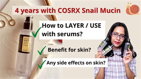 when to use cosrx snail mucin essence in routine