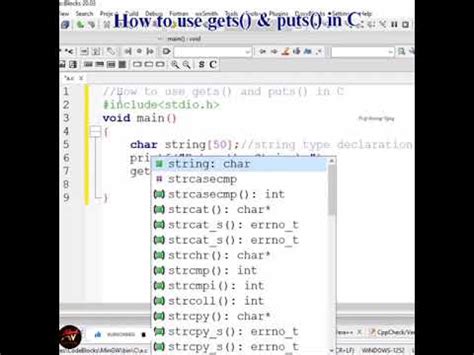 when to use gets