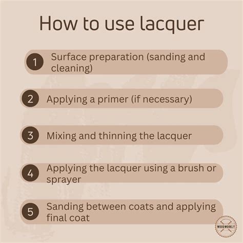 When To Use Lacquer