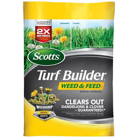 when to use scotts weed and feed