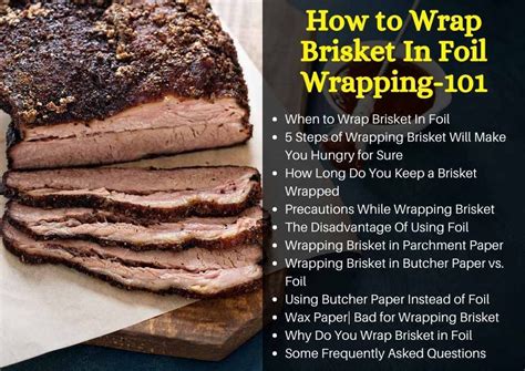 when to wrap a brisket