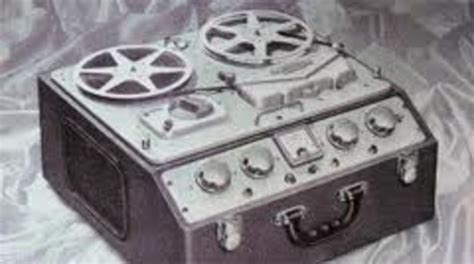 When Was A Tape Recorder Invented