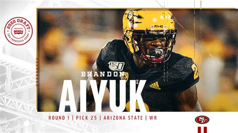 when was brandon aiyuk drafted