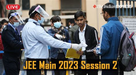 when was jee mains session 2 exam held