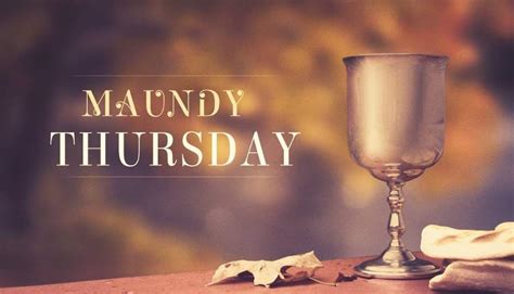 when was maundy thursday 2023