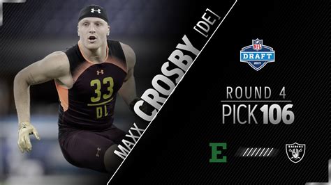 when was maxx crosby drafted