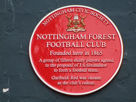 when was nottingham forest founded