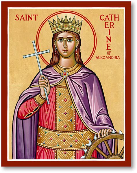 when was saint catherine of alexandria born