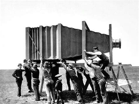 when was the camera first used