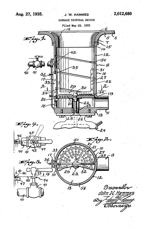 When Was The First Garbage Disposal Invented