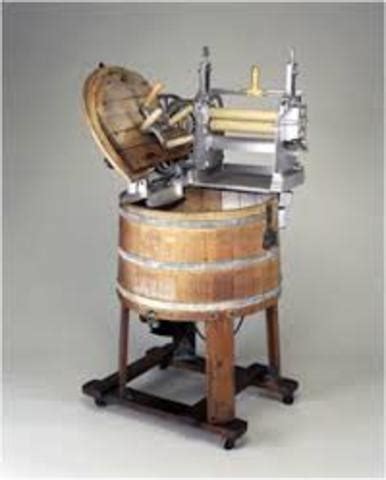 When Was The First Washer Machine Made
