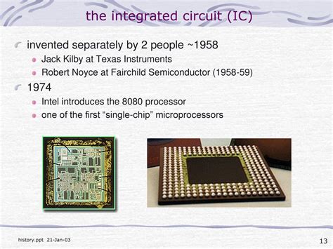 When Was The Integrated Circuit Invented
