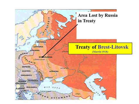 when was the treaty of brest litovsk