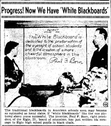 When Was The Whiteboard Invented