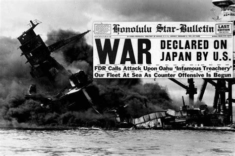 when was us attacked by japan