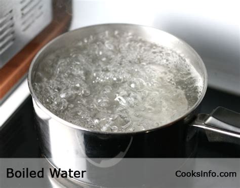 When Water Is Boiled In A