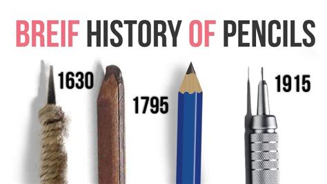 When Were Pencils Commonly Used