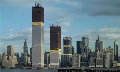 when were the twin towers constructed