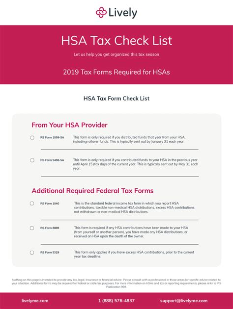 When Will Hsa Tax Forms Be Available