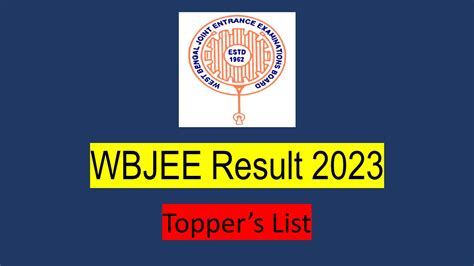 when will wbjee 2023 result be declared