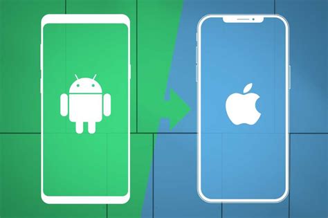 when you switch from android to iphone