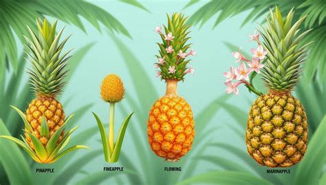 When do pineapples fruit?