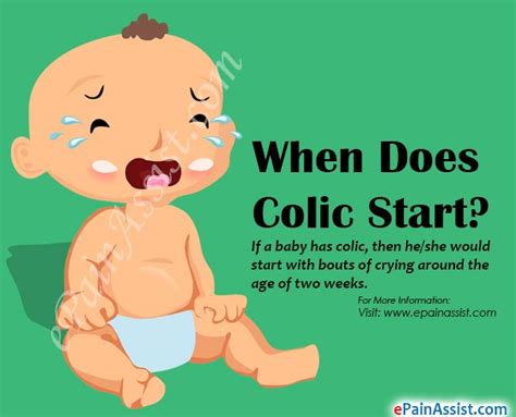 When does colic start?
