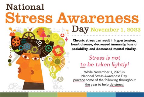 Vector illustration of National Stress Awareness Day. Simple and Elegant Design 13127204 Vector