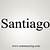 where does the last name santiago come from