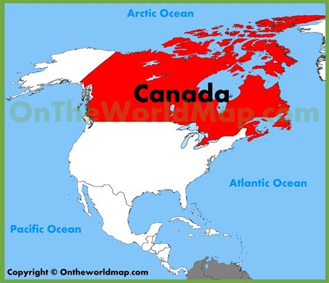 Where Is Canada Located In Usa