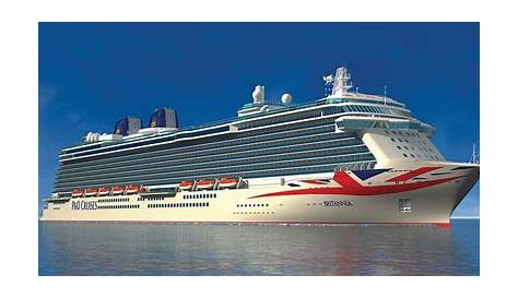 New P&O cruise ship Britannia arrives in Southampton - BBC News