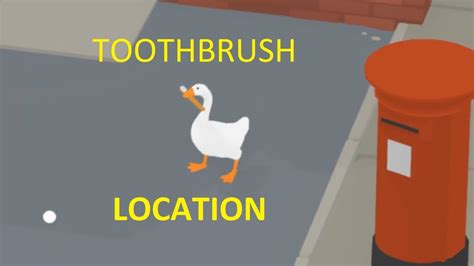 How to Find the Toothbrush in Untitled Goose Game YouTube