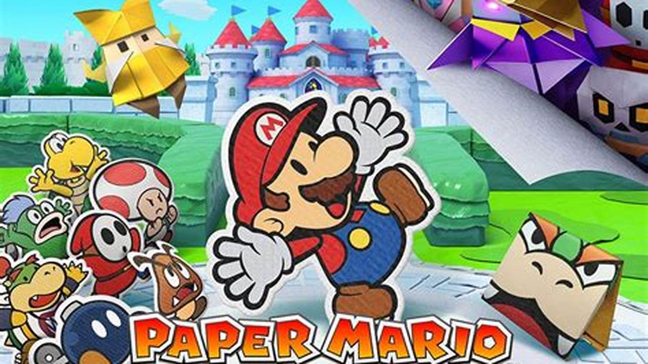 Where is Yellowstone in Paper Mario: The Origami King?