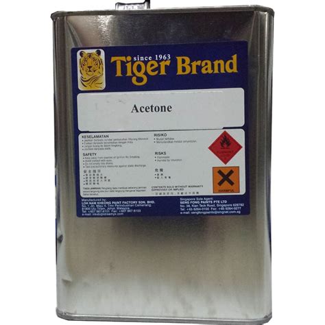 Acetone (5 gal) All From 1 Supply