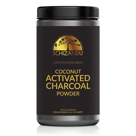 Certified Food Grade, Organic Coconut Activated Charcoal Powder, 25 oz