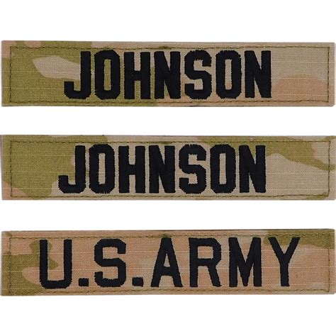 US Military Name Tape embroidered with your Name buy at Sparks
