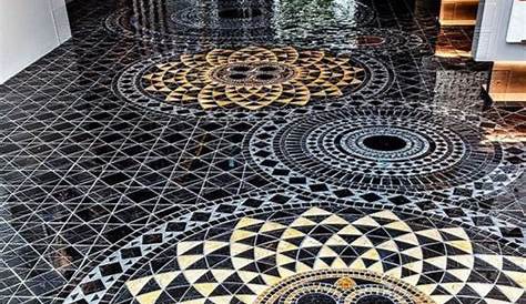 Handmade floor tiles by G.Vega ceramica.
