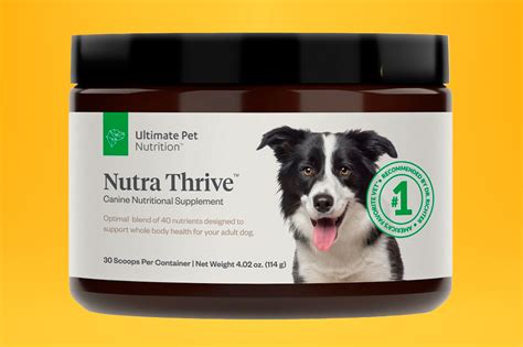 Nutra Thrive For Dog Supplement Reviews Meego