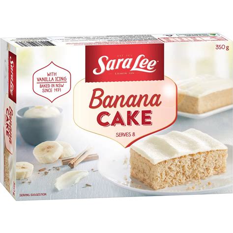 Sara Lee Banana Cake, 13.75 oz Kroger