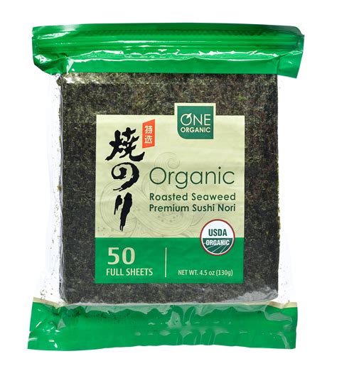Buy Best of Thailand Organic Sushi Nori Seaweed Sheets Resealable