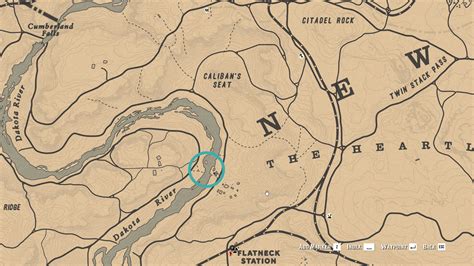 Red Dead Redemption 2 Kieran's Burdock Root Location