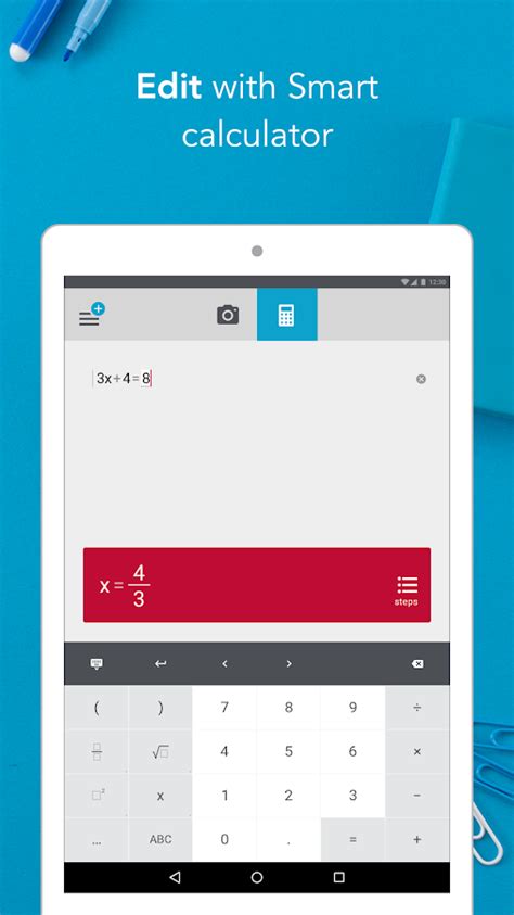 Photomath app Scan and Solve math problems using a Smartphone Agatton