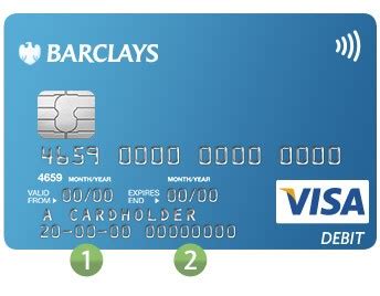 where's the sort code on a credit card