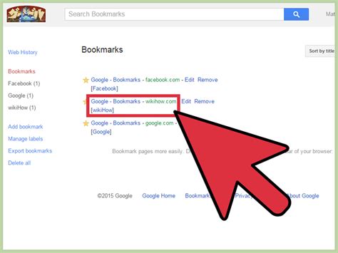 Where Are Bookmarks On Google