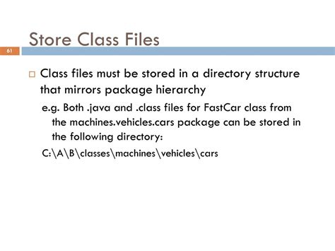 Where Are Class Files Stored In Java