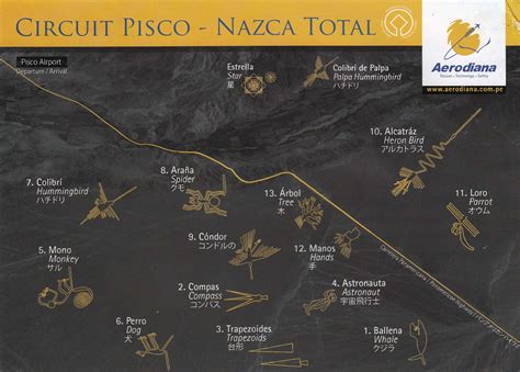 where are the nazca lines on a map