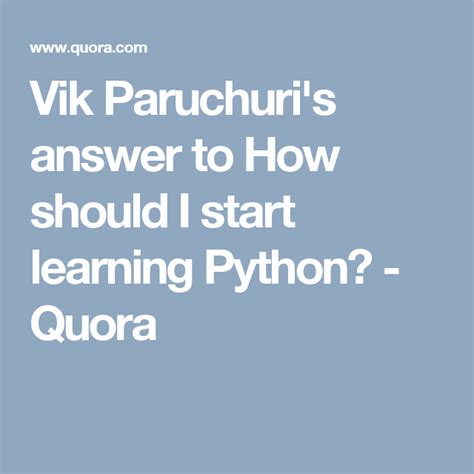 where can i learn python for free quora